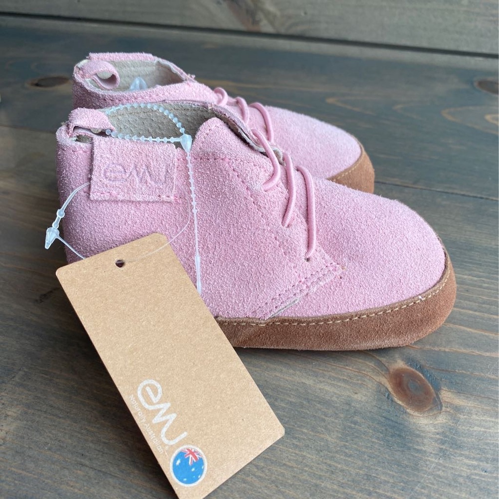 EMU Australia Girls Baby Toddler Shoes Boots Pink - Picture 1 of 13